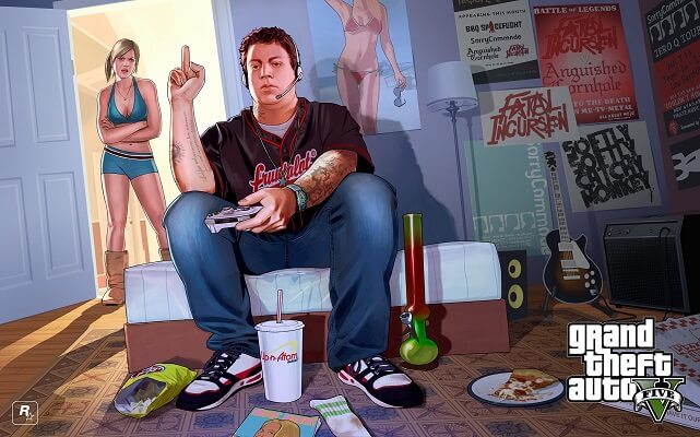 Grand Theft Auto V Jimmy Gamer